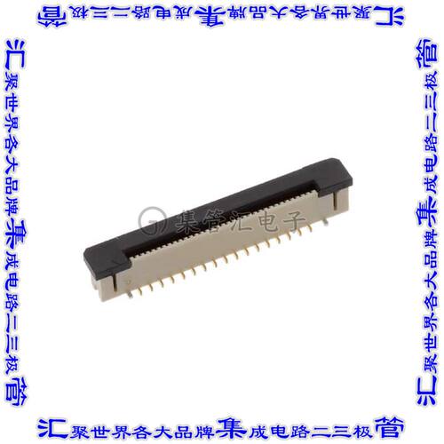 F314-1A7H1-11034 连接器34POS FFC/FPC 0.5mm触头垂直单侧表面贴