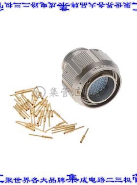 MKJ1A6F13-37PB 圆形连接器37POS插头公引脚压接镀金自由悬挂