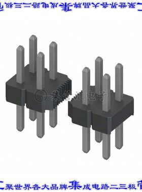 M22-2020546 针座连接器10POS可切割2排2mm公形插针通孔直针锡