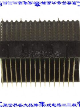 1410188-3 背板连接器112POS插头公型片状插脚7排1.8mm板边缘通孔