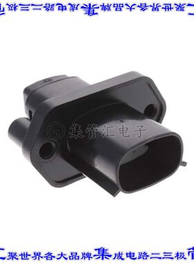 194360214 0194360214矩形连接器外壳2POS插头7.62mm公形引脚黑色