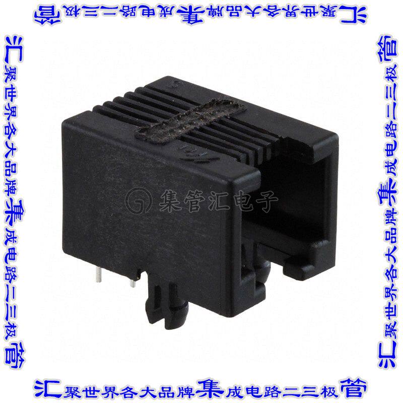 54601-906WPLF 接插件连接器CONN MOD JACK 6P6C R/A UNSHLD - 实物图