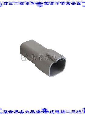 PX0101P04GY 矩形连接器外壳4POS插座2排公形引脚灰色自由悬挂