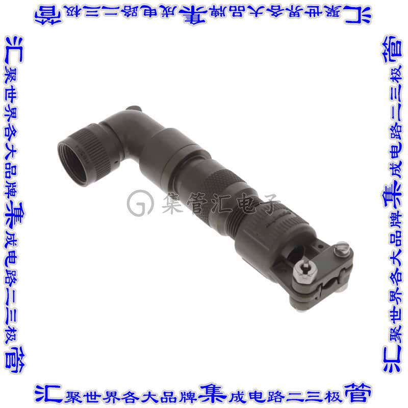 M85049/8-4W 接插件连接器CONN BACKSHELL W/CLMP SZ10 OLIVE