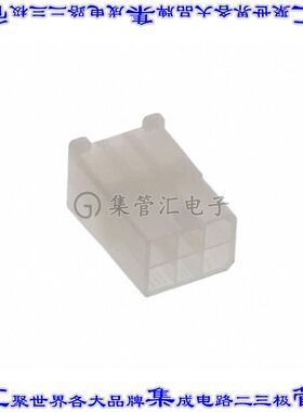 15311063 0015311063矩形连接器外壳6POS插头2排4.8mm公形引脚面