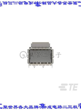 2354751-1 插拔式连接器机架QSFP-DD通孔直角压配