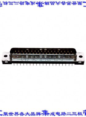 747375-2 连接器37POS插头公引脚2排D-Sub通孔