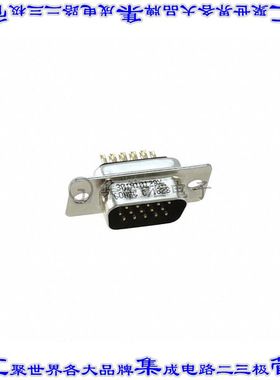 301A10129X 连接器15POS插头公引脚3排D-Sub高密度自由悬挂
