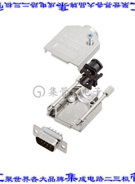 6355-0002-01 连接器9POS插头公引脚2排D-Sub自由悬挂