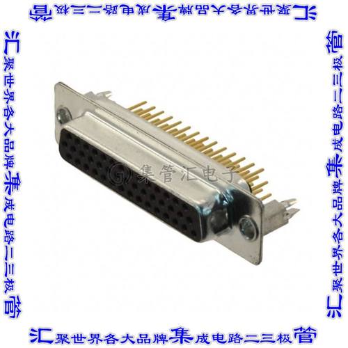 780-M44-213R051 连接器44POS插座母插口3排D-Sub高密度面板安装