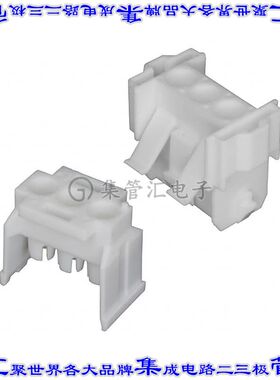770025-1 矩形连接器外壳3POS插座白色面板安装