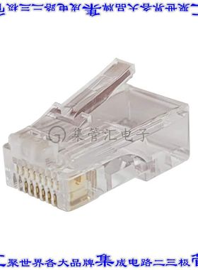 MP88X-1000 接插件连接器MOD PLUG 8P8C-STRANDED/FLAT ROHS