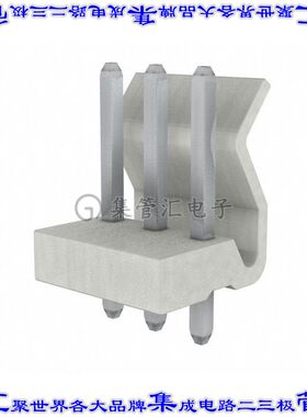 9652038 0009652038针座连接器3POS接头3.96mm公形插针通孔直针锡