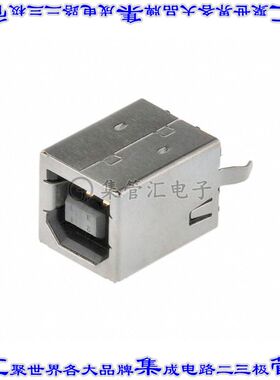 KUSBVX-BS1N-B 连接器USB-B插座4POS USB 2.0通孔