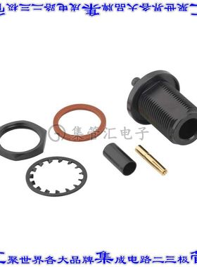 172132-BC 同轴连接器N型插孔母形插口压接50欧姆面板安装