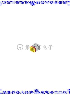 1-2350890-2 矩形连接器外壳20POS插头5排公形引脚面板安装