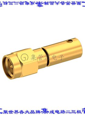 R125076000 同轴连接器SMA插头公引脚压接50欧姆自由悬挂