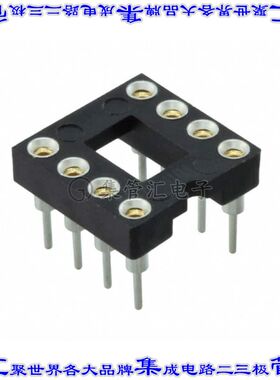 ICA-308-SGT 连接器IC插座DIP 7.62mm插口8(2 x 4)位置镀金通孔