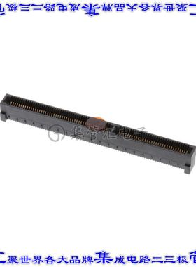 HSEC8-180-01-L-DV-A-K 卡边缘连接器160POS母头2排0.8mm黑色镀金