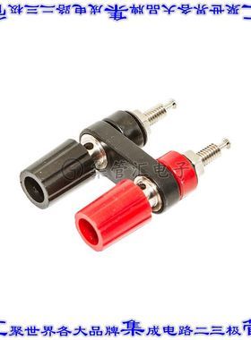 BU-P4243-0 接插件连接器CONN BIND POST DL FLUTD BLK/RED