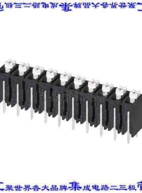 TBLH10V-500-10BK 线对板连接器10POS接线端子5mm通孔垂直带板