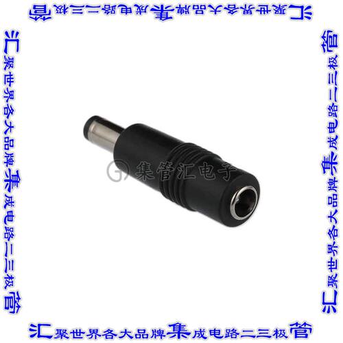 DC PLUG-P1M-P1J 适配器 插孔2.5mm x 5.5mm 至 插头2.1mm x 5.5m
