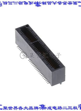 MEC1-130-02-F-D-A-K-TR 卡边缘连接器60POS母头2排1mm黑色镀金