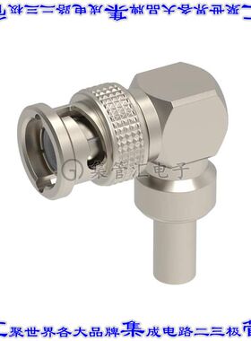 R141183000 同轴连接器BNC插头公引脚压接50欧姆自由悬挂直角