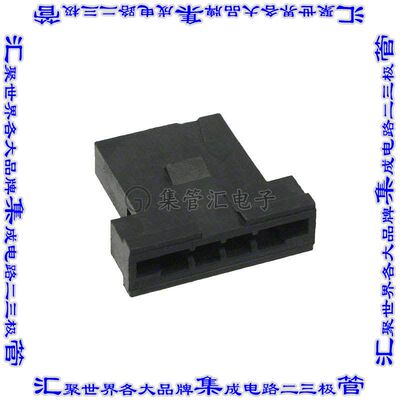 1-88859-0 接插件连接器CONN FFC RCPT HSG 4POS 2.54MM