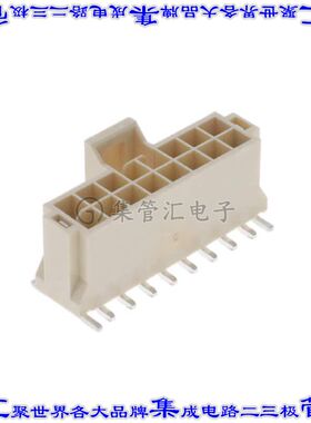 1054292116 针座连接器16POS接头2排2.5mm公形插针表贴SMD锡