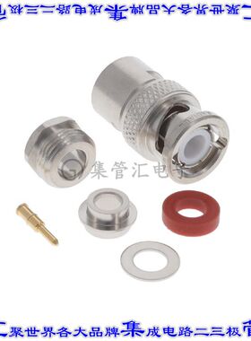 R141010000 同轴连接器BNC插头公引脚焊接50欧姆自由悬挂