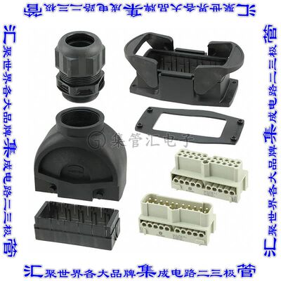 10410000006 接插件连接器HAN-ECO MONOBLOCK KIT 6 16B GG