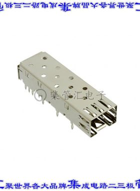 747370016 0747370016插拔式连接器机架SFP通孔直角压配