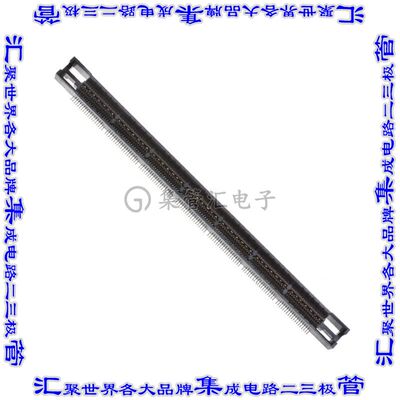 2-5767004-8 板对板连接器266POS插座中央带触点2排0.64mm表贴SMD