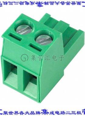 ED950/2 端子块连接器2POS插头母插口5mm绿色自由悬挂
