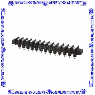GFTX-13 端子块连接器13电路隔板接线座11.12mm螺钉