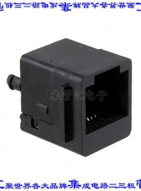 424106312 0424106312接插件连接器CONN MOD JACK 6P4C VERT UNSH