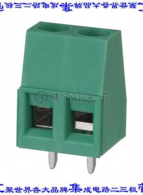 1715022 线对板连接器2POS接线端子5mm通孔水平带板