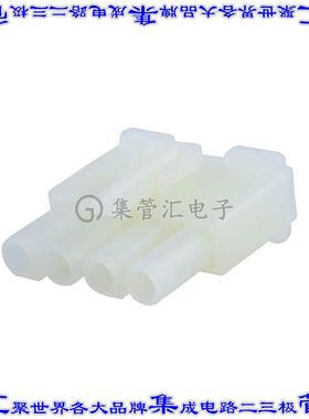 39036044 0039036044矩形连接器外壳4POS插座6.7mm天然色自由悬挂