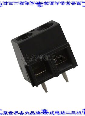 398800302 0398800302线对板连接器2POS接线端子5.08mm通孔水平带