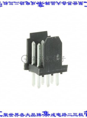 76385-403LF 针座连接器6POS接头2排2.54mm公形插针通孔直针锡