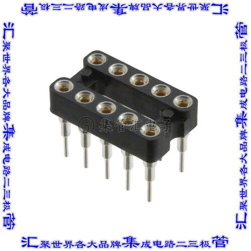 116-47-210-41-006000 连接器IC插座DIP 5.08mm插口10(2 x 5)位置