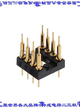 142-10-308-00-592000 连接器8POS接头2排2.54mm延长接线柱通孔镀