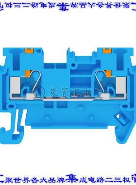 REB-B2B-BU 端子块连接器2POS馈通式5.2mm蓝色12-26AWG