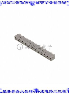 89898-325LF 针座连接器50POS插座2排2.54mm母形插口表贴SMD镀金