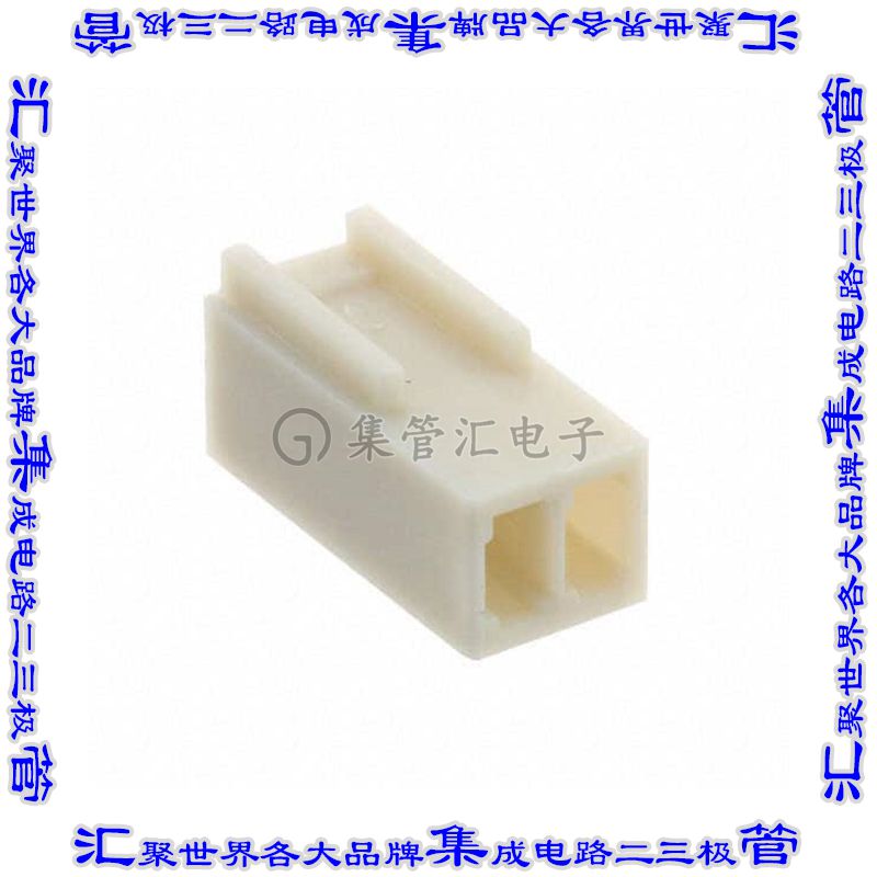 SWH25X-NULC-S02-UU-BA 矩形连接器外壳2POS插座2.54mm母形插口米