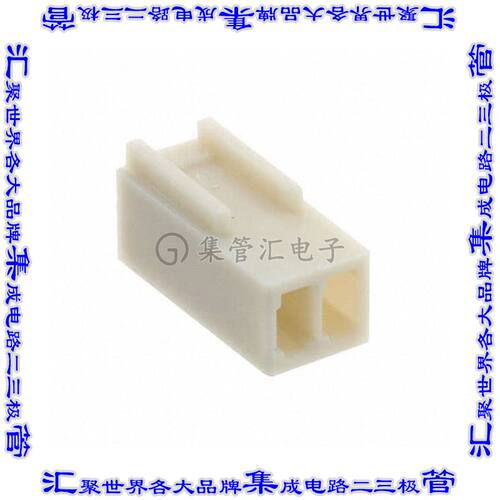 SWH25X-NULC-S02-UU-BA 矩形连接器外壳2POS插座2.54mm母形插口米