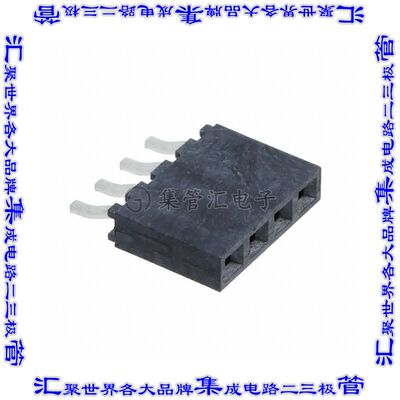 M22-6540442R 针座连接器4POS插座2mm叉状表贴SMD镀金