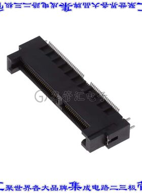 MEC5-050-01-L-DV-W1-K-TR 卡边缘连接器100POS母头2排0.5mm黑色