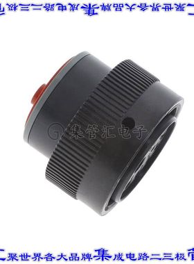 HDP26-24-18SN 圆形连接器18POS插头外壳用于母插口黑色自由悬挂